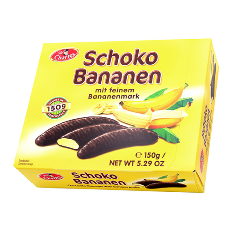 Sir Charles Schoko bananen banana soufflé in chocolate 150g