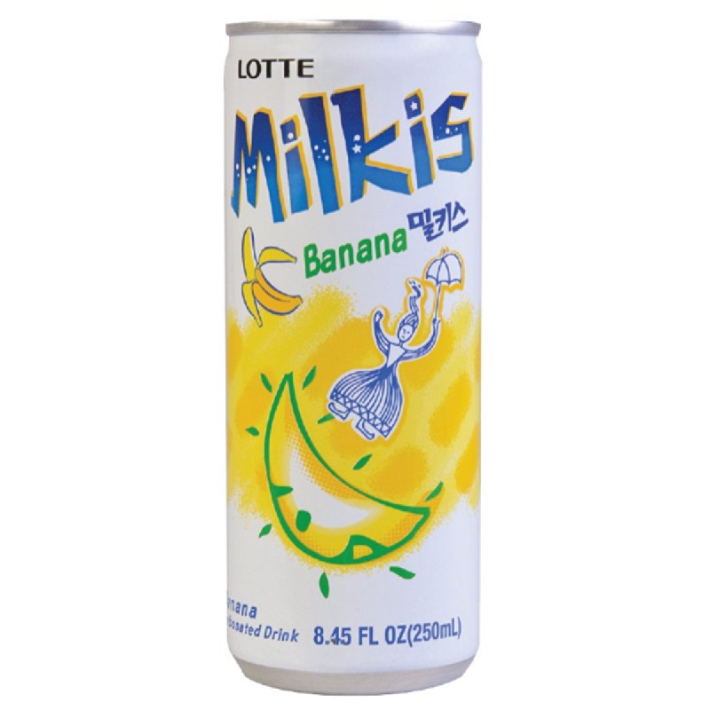 LOTTE MILKIS Banana limonāde 250ml