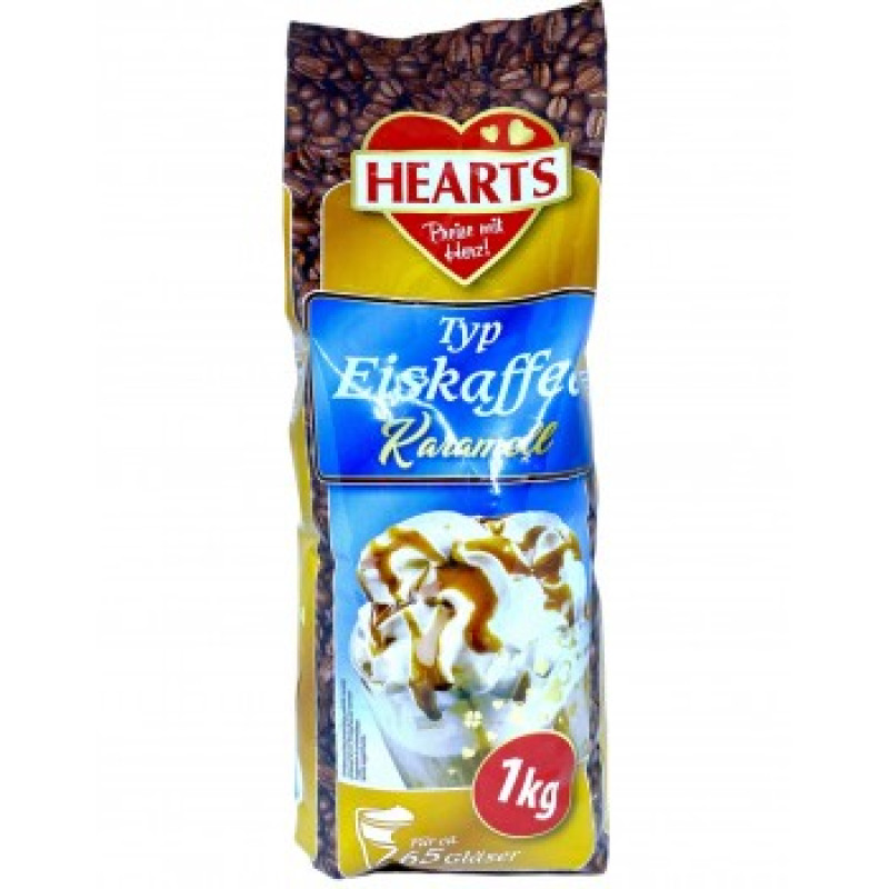 HEARTS iced coffee drink with caramel 1000g