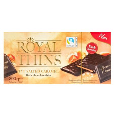 Chocolates with salted caramel Royal Thins Salted Caramel 200g