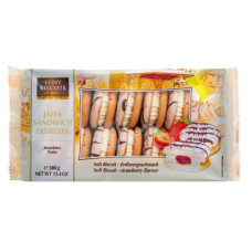 Feiny Biscuits Jaffa strawberry - cream biscuits 380g