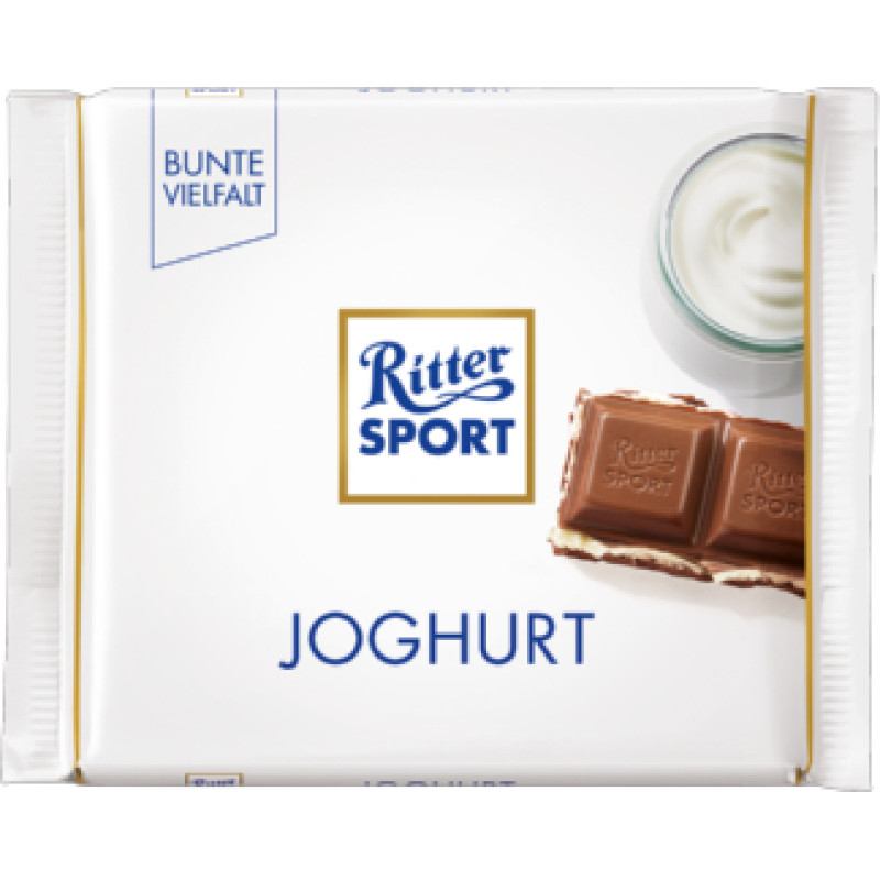 Ritter Sport Joghurt milk chocolate with yogurt 100g