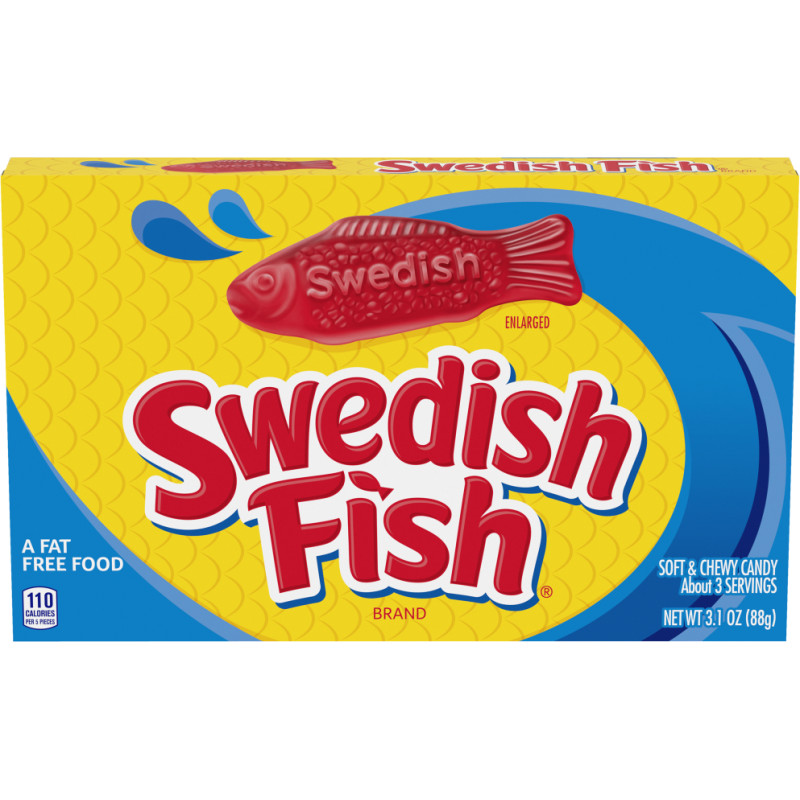 Swedish Fish Red candies 88g