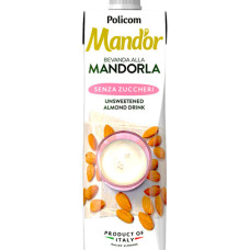 Mandor Almond Milk Senza Zuccheri - mandeļu piens bez cukura 1000ml