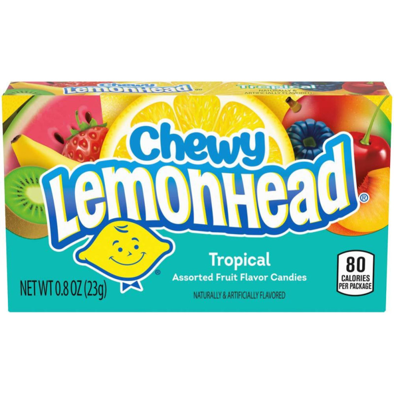 LEMONHEAD TROPICAL chewy candy 23g