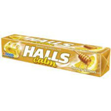 Halls Honey Lemon sūkājamās konfektes ar medus, citrona garšu 33.5g