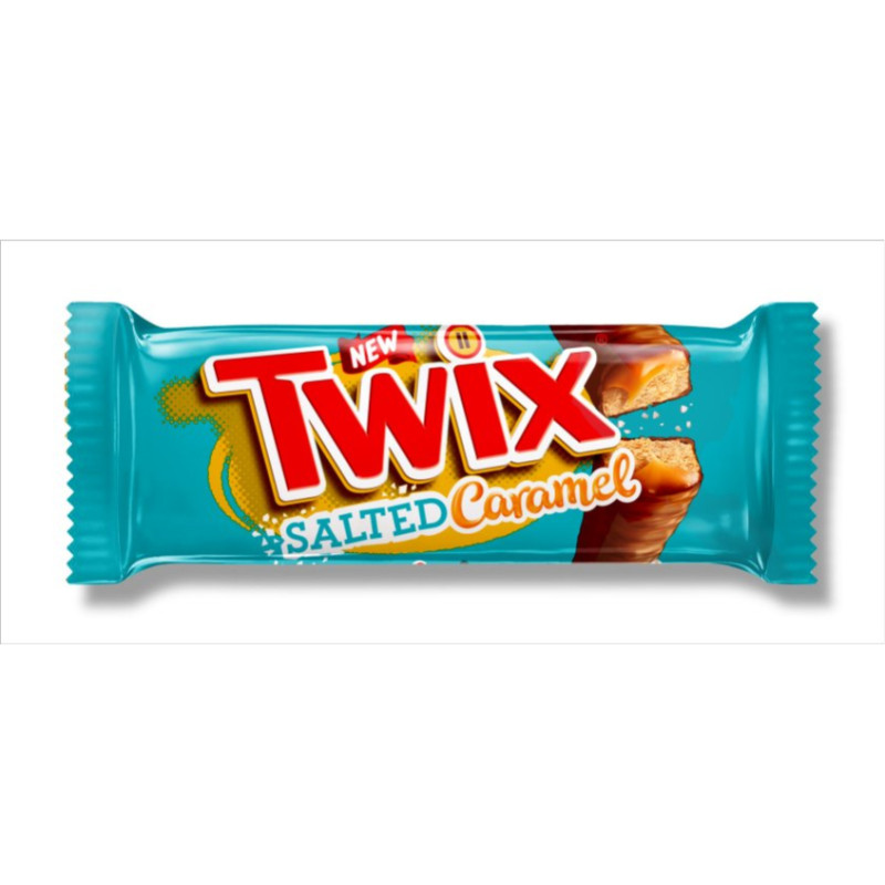 TWIX Salted Caramel chocolate bar with salted caramel 46g