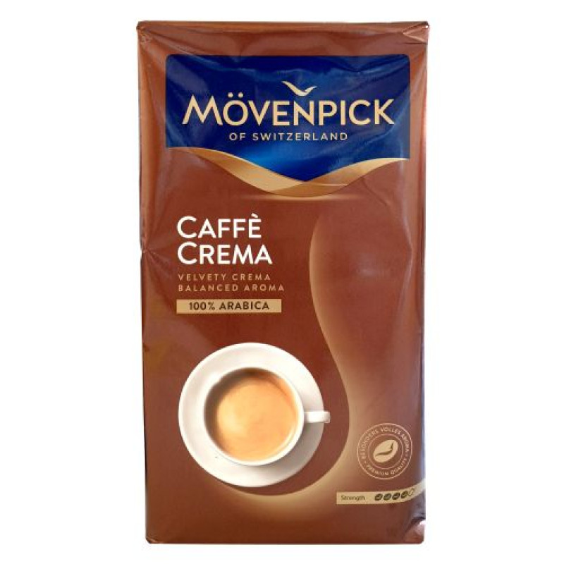 Movenpick Caffe Crema ground coffee 500g