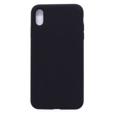 Evelatus Aizmugurējais vāciņš Evelatus Apple iPhone Xs Max Premium Soft Touch Silicone Case Black