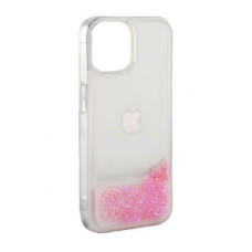 Ilike Aizmugurējais vāciņš iLike Apple iPhone 11 Silicone Case Water Glitter Pink