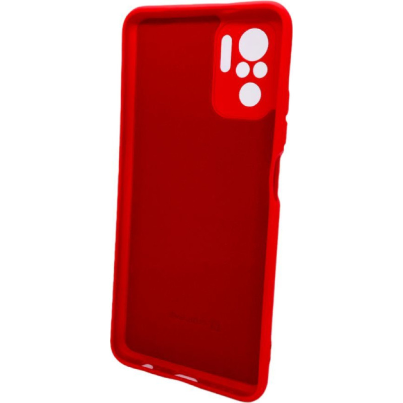 Evelatus Aizmugurējais vāciņš Evelatus Xiaomi Xiaomi Note 10/Note 10S Nano Silicone Case Soft Touch TPU Red