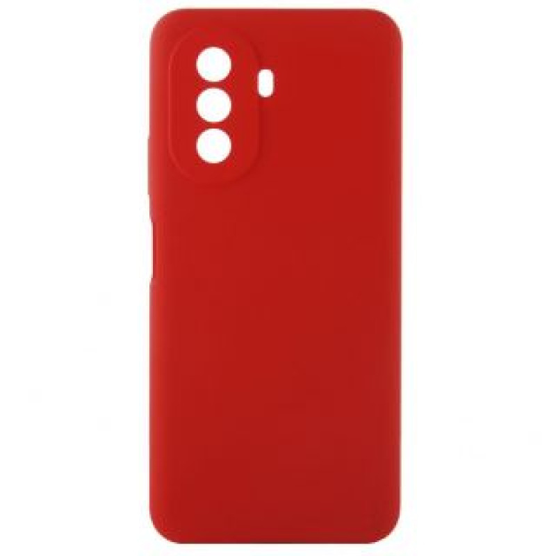 Evelatus Aizmugurējais vāciņš Evelatus Huawei Nova Y70 Nano Silicone Case Soft Touch TPU Red