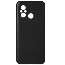 Ilike Aizmugurējais vāciņš iLike Xiaomi Silicon case for Xiaomi Redmi 12c / Redmi 11a black