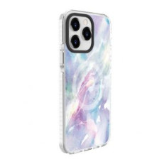 Evelatus Aizmugurējais vāciņš Evelatus Apple iPhone 15 Pro Max PC+TPU With MagSafe Customized Print Purple