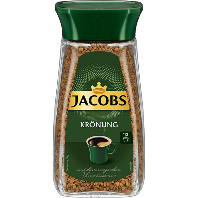 Jacobs Kronung šķīstošā kafija 200g New