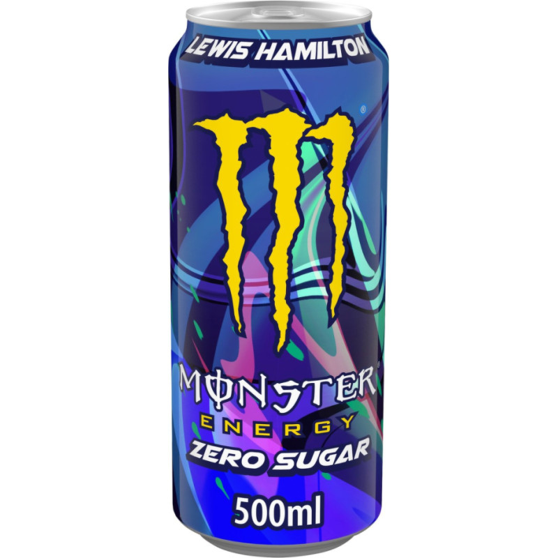 MONSTER Zero Lewis Hamilton energy drink 500ml