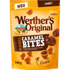 Werther's Original caramel balls with biscuit filling 140g