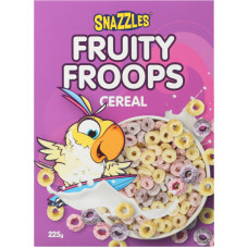 SNAZZELES Fruity Froops хлопья для завтрака 225 г