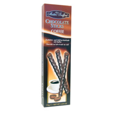 Maitre-Truffout dark chocolate sticks with coffee-flavored filling 75g