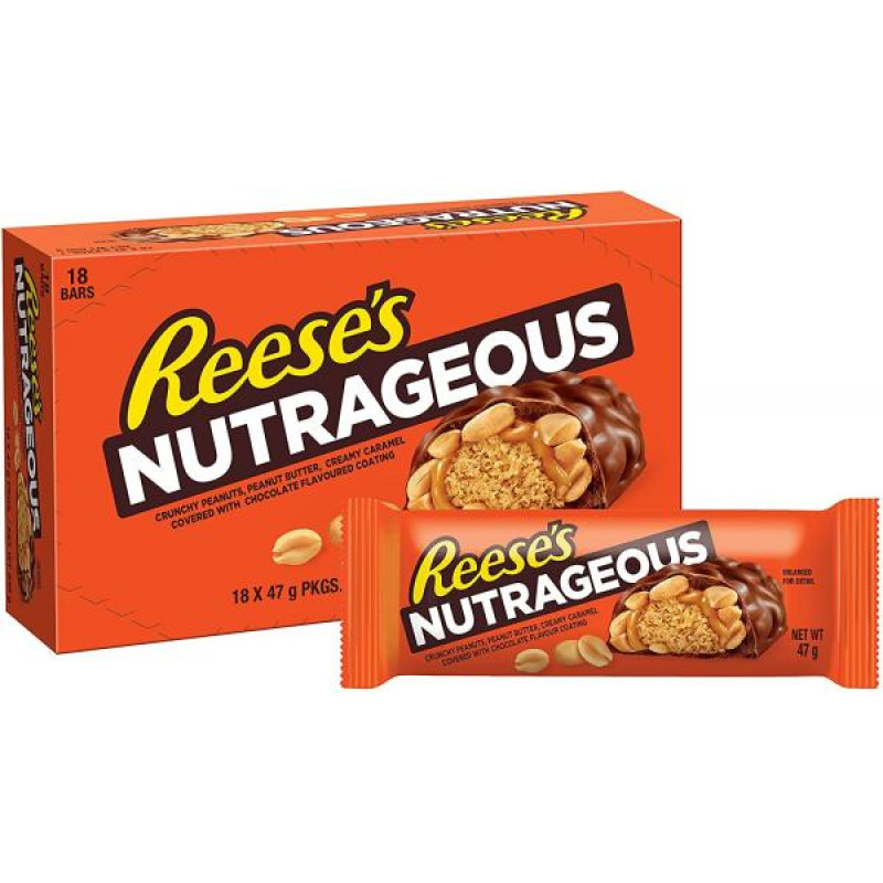 REESE'S Nutrageous šokolādes batoniņš 47g