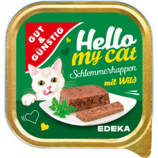 G&G Hello My Cat Schlemmerhappen Wild pastēte kaķiem ar meža gaļu 100g