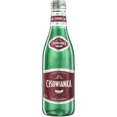 Perlage (Cisowianka) highly carbonated mineral water in a glass bottle 0.3L