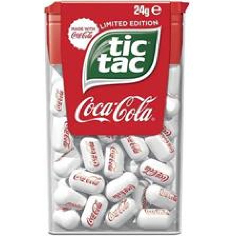 Tic Tac dragees with cola flavor 18g