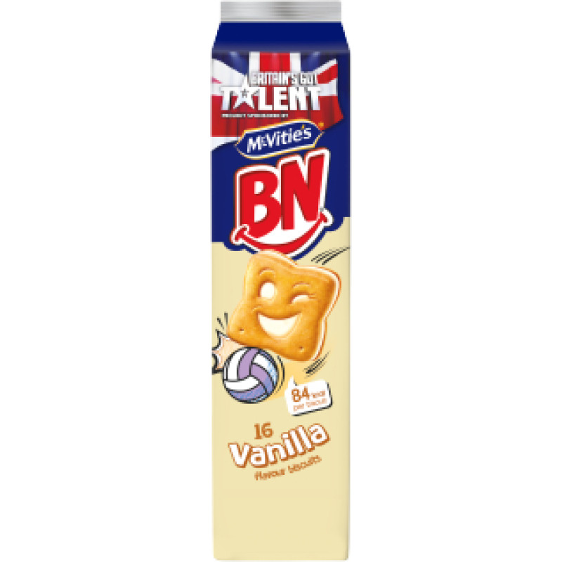 McVities vanilla flavoured biscuits with vanilla cream filling 285g