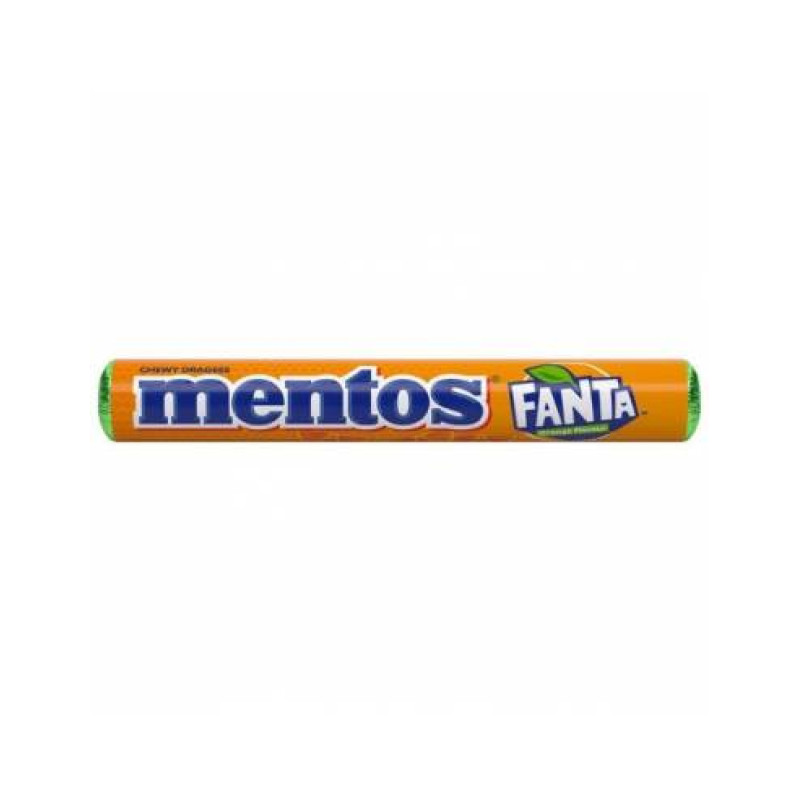 Mentos Fanta dragees with orange flavor 37.5g