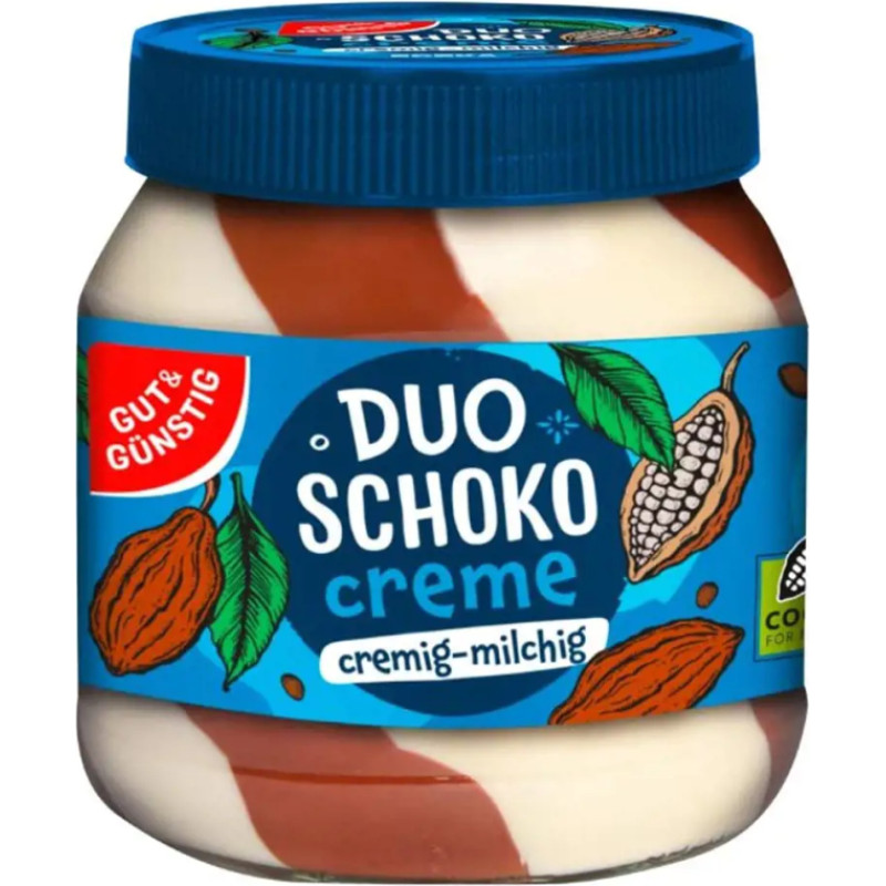 G&G Duo šokolādes krēms 750g