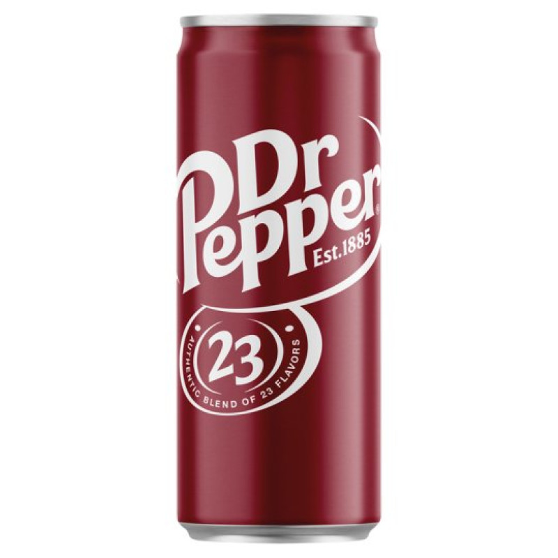 DR.PEPPER Original, в банке 330 мл.