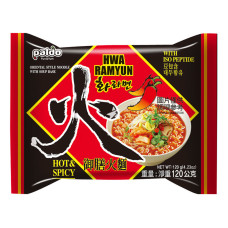 PALDO Hwa Ramyun Hot'n'Spicy nūdeles 115g