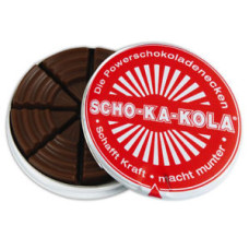 SCHO-KA-KOLA dark chocolate with coffee and cola powder 100g