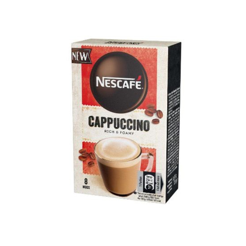 NESCAFE Cappuccino instant coffee drink 120g (8)