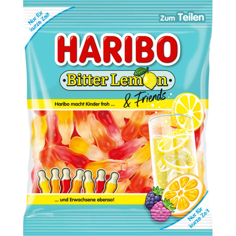 HARIBO Bitter Lemon & Friends jelly candies 160g