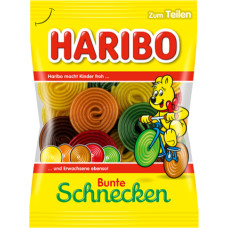 Haribo Bunte Schnecken želejas konfektes 175g