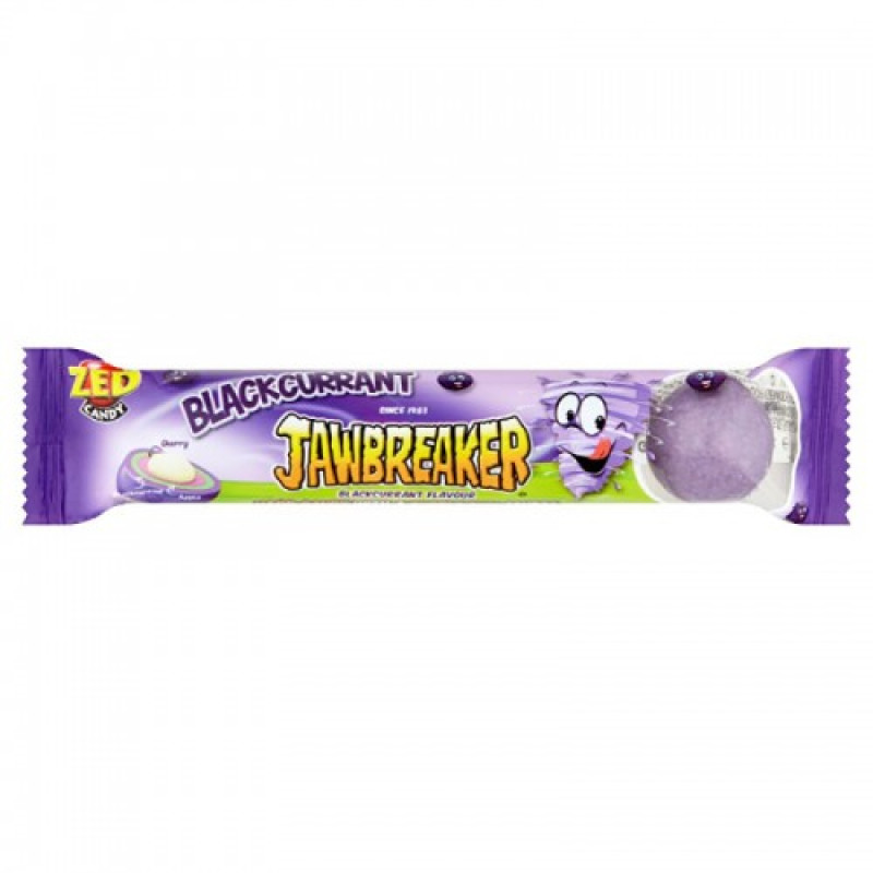 JAWBREAKER Blackcurrant košļājamā gumija 41.3g