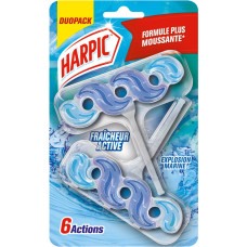 HARPIC Active Fresh toilet block with sea water scent 2x35g