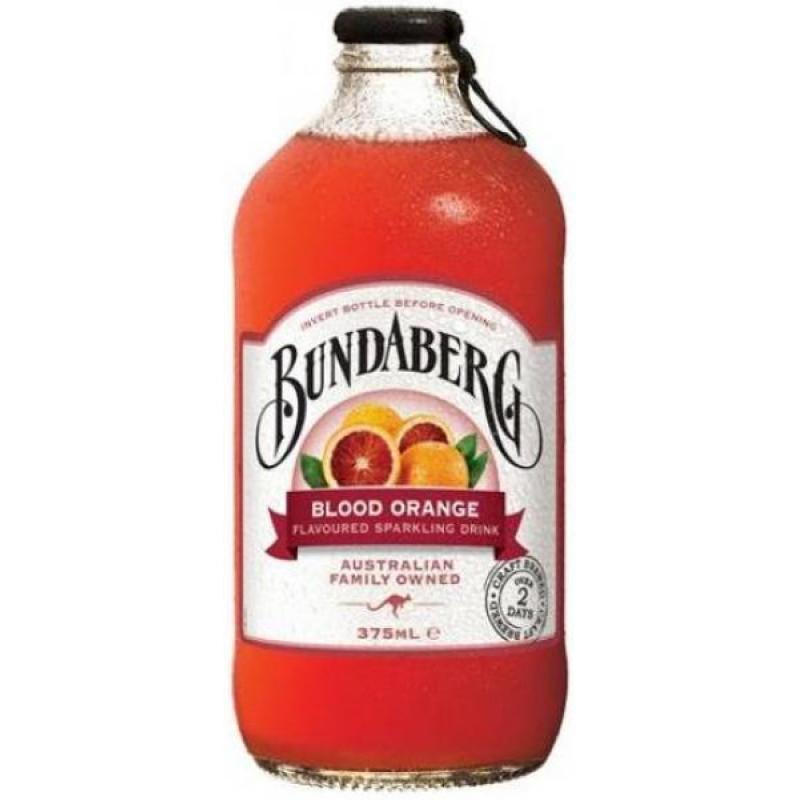 BUNDABERG Australian Blood Orange limonāde, pudelē 375ml