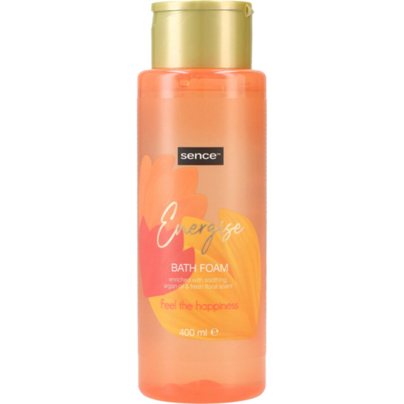 Sence Energise bath foam with argan oil and floral scent 400ml