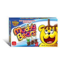 Cookie Dough Muddy bears želejas konfektes ar piena šokolādi 88g