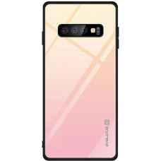 Evelatus Aizmugurējais vāciņš Evelatus Huawei Y6 2019 Gradient Glass Case 1 Mild Melon