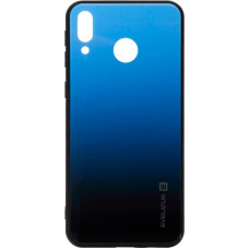 Evelatus Aizmugurējais vāciņš Evelatus Huawei Y7 2019 Gradient Glass Case 7 Sea Depth