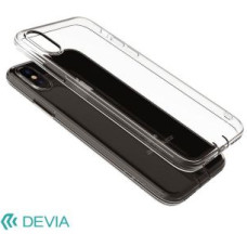 Devia Aizmugurējais vāciņš Devia Apple iPhone X Shockproof soft case Clear tea