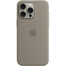 Apple Aizmugurējais vāciņš Apple - iPhone 15 Pro Max Silicone Case with MagSafe - Clay