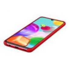 Samsung Aizmugurējais vāciņš Samsung - Galaxy A41 Silicone Cover case Red