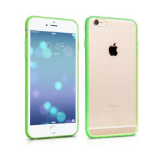 Hoco Aizmugurējais vāciņš Hoco Apple iPhone 6 Steel Series  Double Color Green