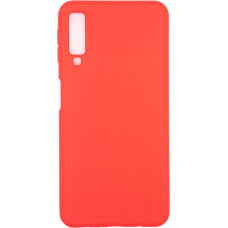 Evelatus Aizmugurējais vāciņš Evelatus Samsung Galaxy A7 2018 Nano Silicone Case Soft Touch TPU Red