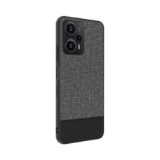 Ilike Aizmugurējais vāciņš iLike Xiaomi Redmi Note 12 / Poco X5 Plastic Leather Back Cover Gray