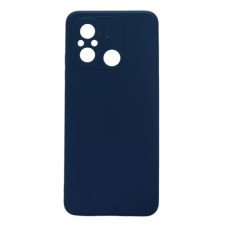 Ilike Aizmugurējais vāciņš iLike Xiaomi Silicon case for Xiaomi Redmi 12c / Redmi 11a dark blue